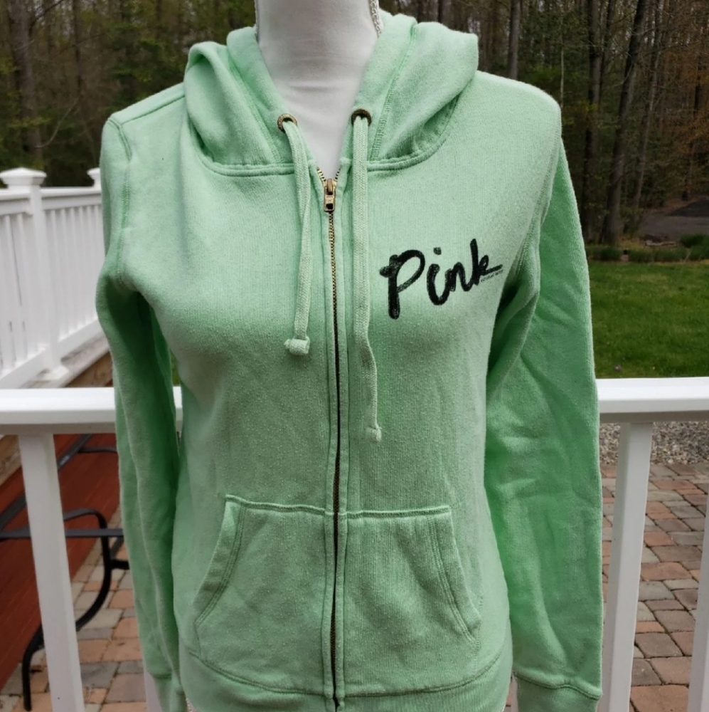 SOLD! PINK Victoria's Secret zip up hoodie